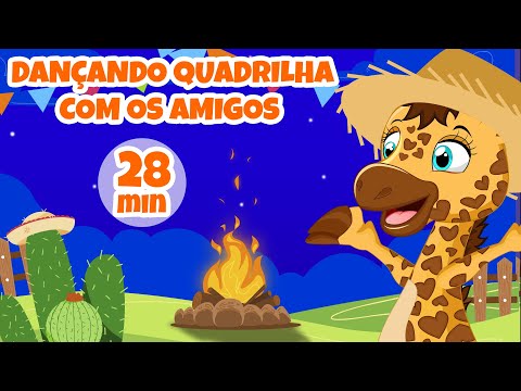 Dançando Quadrilha com os Amigos da Giramille - 28 min | Desenho Animado Musical
