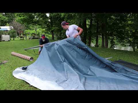Replacing Dometic Awning Fabric