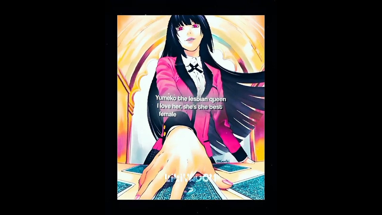 Sheeeeeee // art: Ngreentail #yumekoedit #kakeguruianime #yena