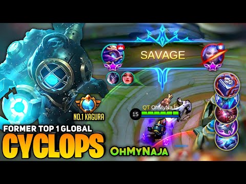 SAVAGE! Cyclops OFFLANE MONSTER! [Former Top 1 Global Cyclops] By OhMyNaja - Mobile Legend