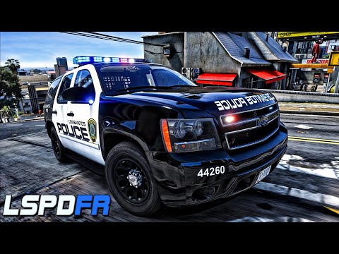 Playing GTA 5 As A POLICE OFFICER City Patrol| HPD|| GTA 5 Lspdfr Mod