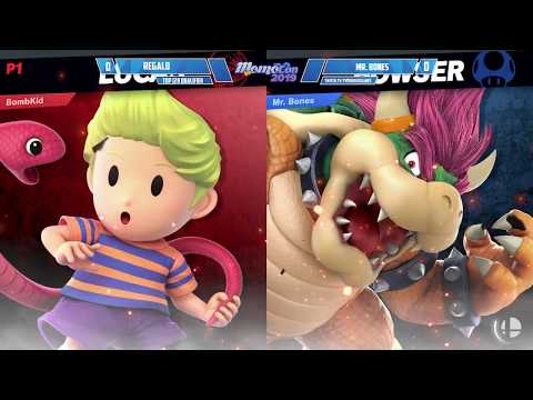 Momocon 2019 SSBU - Regalo(Lucas) vs Mr. Bones(Bowser) - Top 128 Qualifier