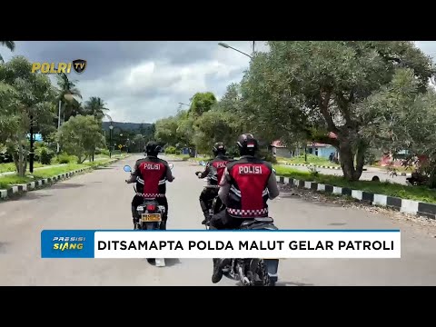 DITSAMAPTA POLDA MALUT GELAR PATROLI DAN SAMBANG MASYARAKAT DI PELABUHAN SOFIFI