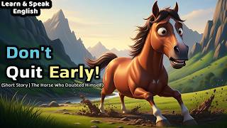 Silent Training, Loud Success | The Horse Who Doubted Himself | English Short Story