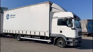 Camion rideaux coulissants MAN TGL à vendre + remorque rideaux coulissants - Image 4 | Autoline TG Camion rideaux coulissants MAN TGL + remorque rideaux coulissants | Image 4 - Autoline