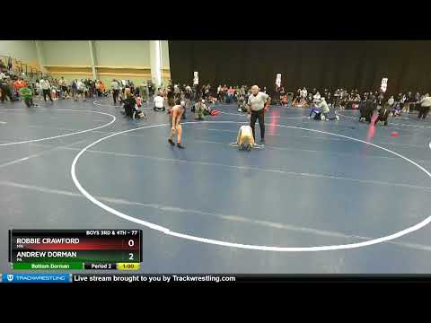77 Lbs Cons. Round 2 - Andrew Dorman, PA Vs Robbie Crawford, MN C1da