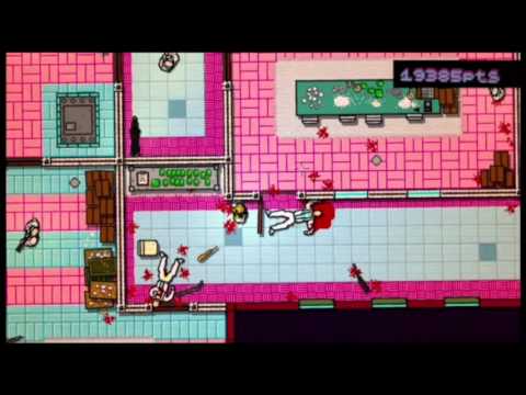 Hotline Miami Talkthru (Chapter 9) All Masks & Puzzle Letters Locations