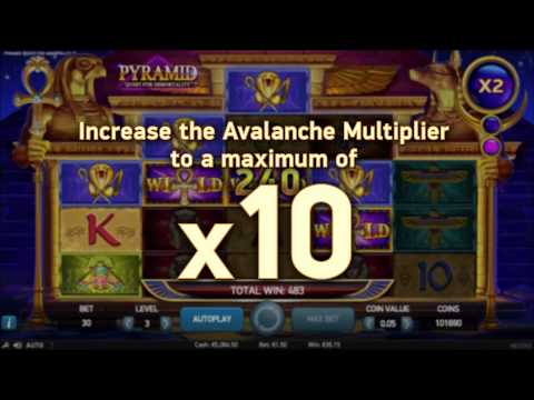 Pyramid  Quest for Immortality Slot - NetEnt Promo Video