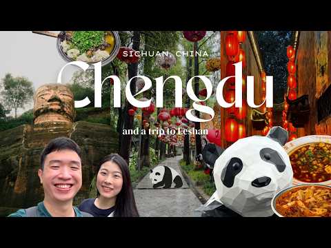 First Time in CHENGDU, CHINA! 🇨🇳 | Jinli Ancient Street, Leshan Giant Buddha & Sichuan Cuisine 🌶️