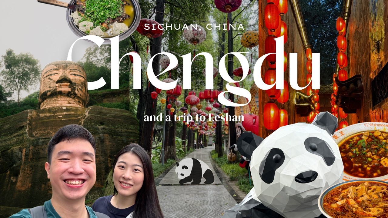 First Time in CHENGDU, CHINA! 🇨🇳 | Jinli Ancient Street, Leshan Giant Buddha & Sichuan Cuisine 🌶️