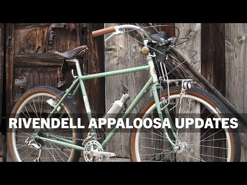 Rivendell Appaloosa Updates with Ultraromance. Dynamo, Crust Ortho Bars and rapid rise derailer.