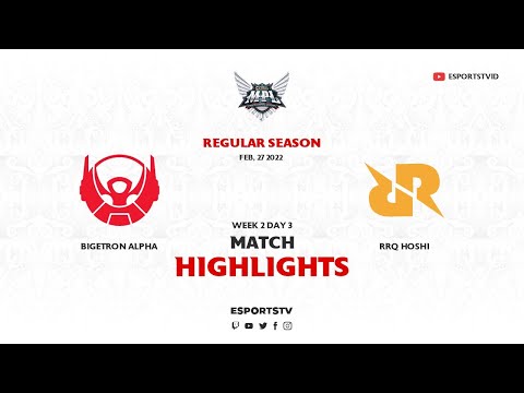 Bigetron Alpha vs RRQ Hoshi HIGHLIGHTS MPL ID S9 | RRQ vs BTR ESPORTSTV