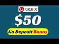 GOFX $50 No Deposit Bonus Forex | No Deposit Bonus GOFX $50 2024