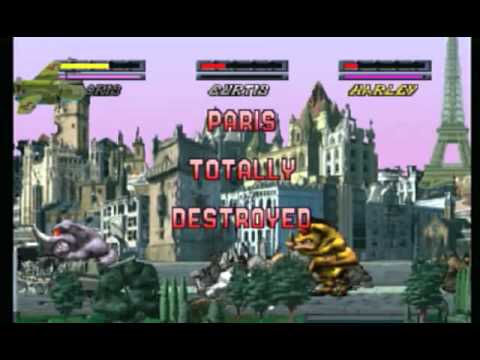 Rampage Through Time Playstation