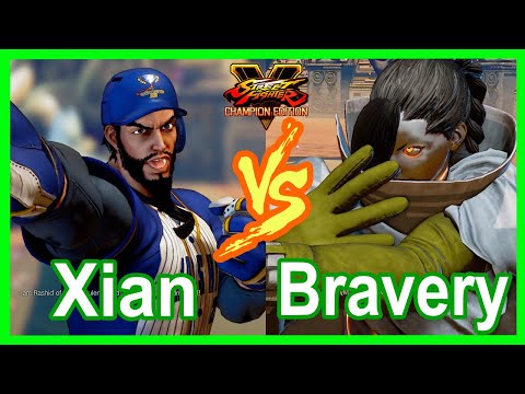 SFV Xian (Rashid) VS Bravery (Seth)