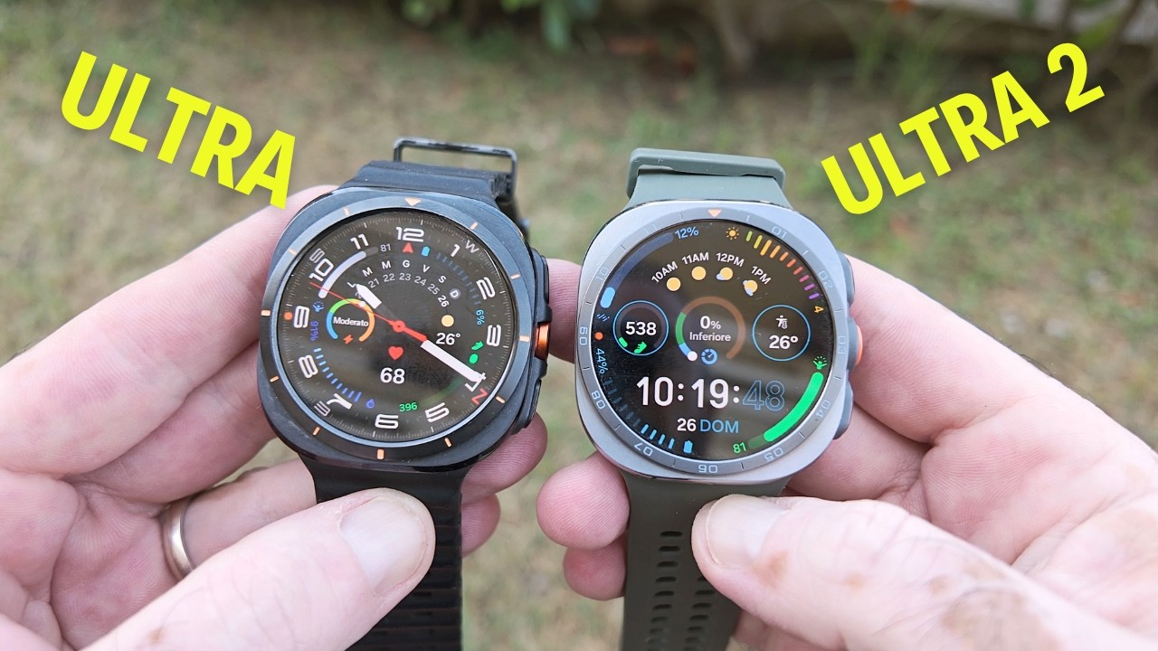 Samsung Galaxy Watch Ultra 2 vs Ultra 1: Vale la pena cambiare dopo 2 anni?
