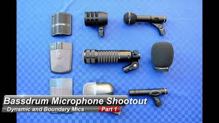 Video thumbnail for Bassdrum Microphone Shootout - Part 1 (Beta52a, TG-D70, RE320, M88TG, M201TG) by OSDrum