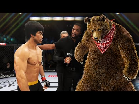 UFC 4 | Bruce Lee vs. Russian Bear (EA Sports UFC 4)