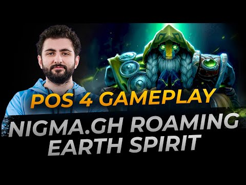 Nigma.GH Roaming Earth Spirit | Full Gameplay Dota 2 Replay