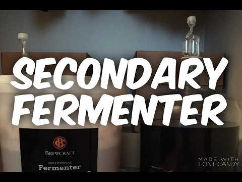Homebrew Transferring To Secondary Fermenter