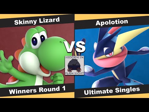 CRS HIPS 2 - Skinny Lizard (Yoshi) vs Apolotion (Greninja) - Winners Round 1