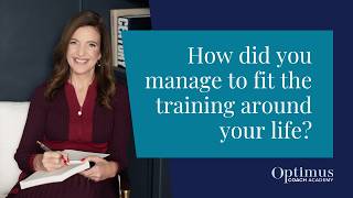 How did you manage to fit the training around your personal life?