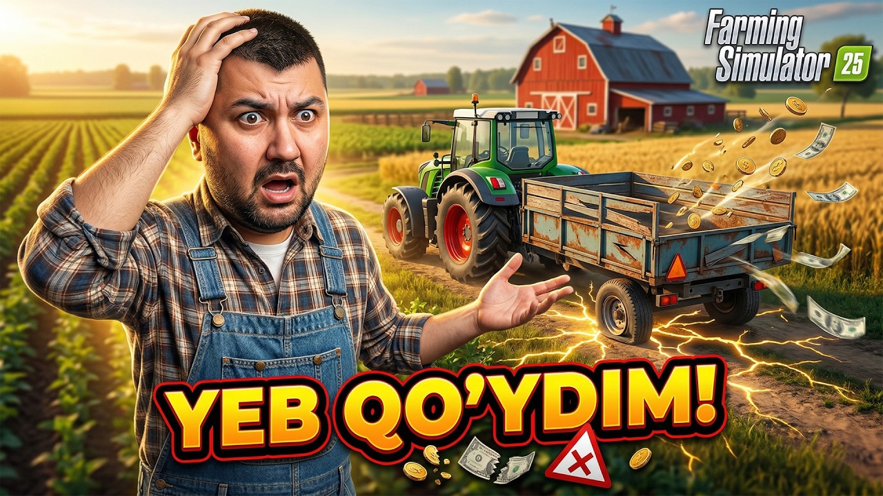 🚜YEB QO'YDIM! — FARMING SIMULATOR 25 #2