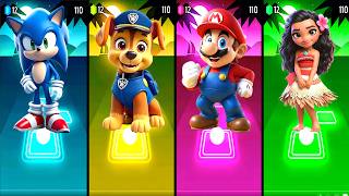 Sonic vs Mario 😱 Ultimate Tiles Hop Battle!🎵🔥