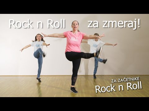 PLESNO MESTO ONLINE | Tečaj Rock n Roll-a za začetnike - Rock n Roll za zmeraj (Čuki) - teaser