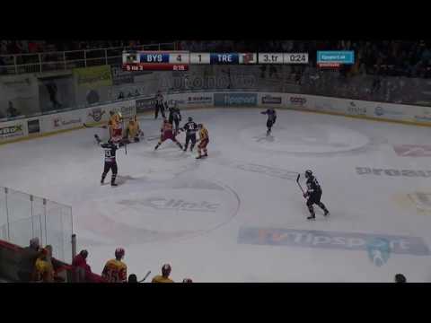 NČ 1.kolo Backhandové zakončenie Tomáša Hričinu z otočky proti Trenčínu