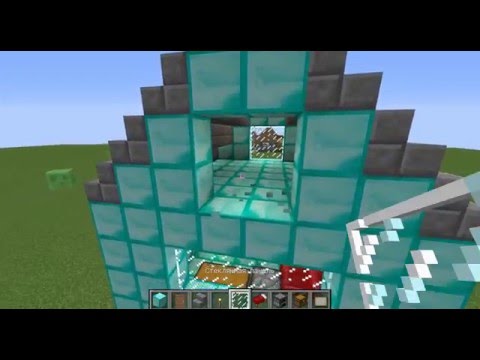 Minecraft Алмазный ДОМ
