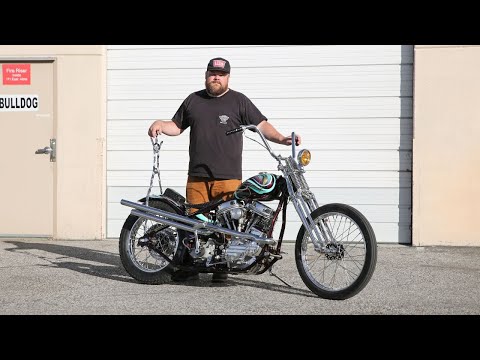 Nick Turner's 1955 Panhead for Biltwell People's Champ 2024