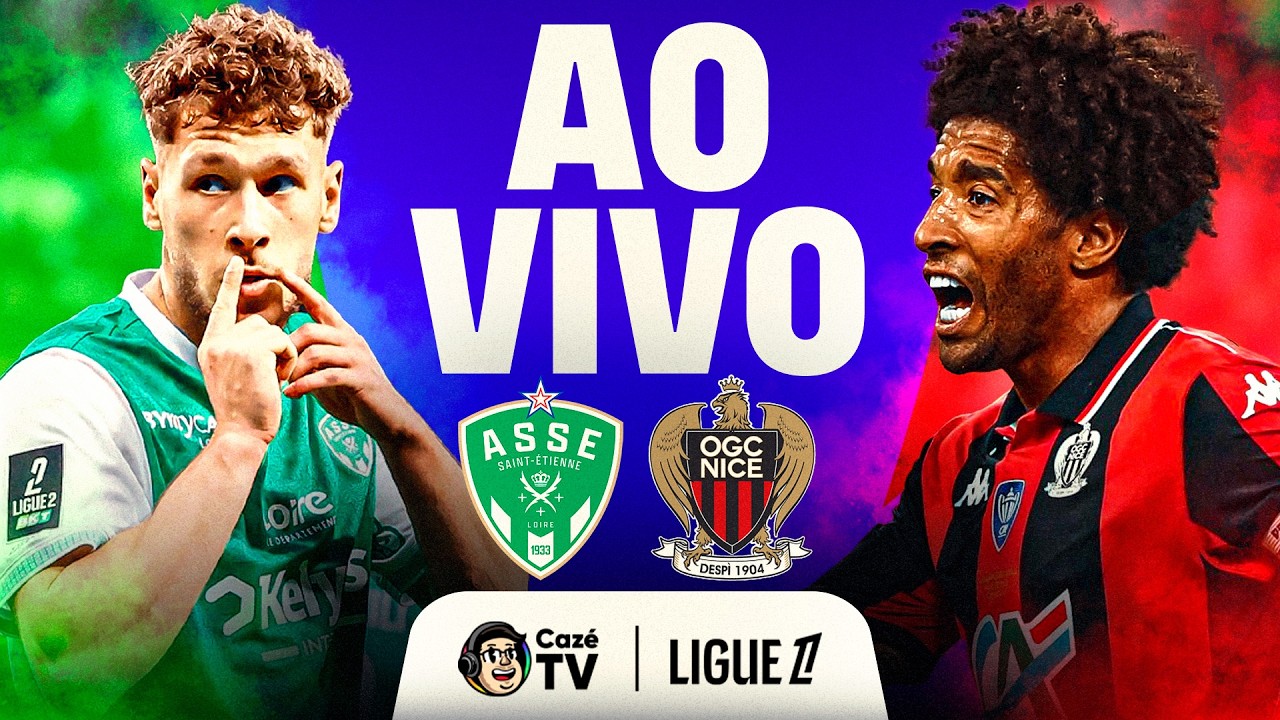 JOGO COMPLETO: SAINT-ÉTIENNE X NICE | LIGUE 1 2025/2026 | PLAYOFF