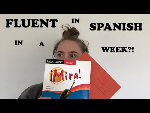 I TRIED TO LEARN SPANISH IN A WEEK ||QUARANTINE  LANGUAGE CHALLENGE