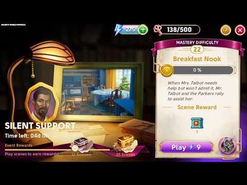 June's Journey Secrets 34 Scene 22 Breakfast Nook Silhouette Mode 4K ULTRA HD
