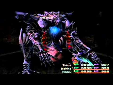 FFX Omega Weapon Boss - Defeated In 1 Turn