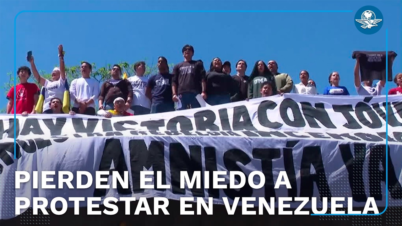 Jóvenes en Venezuela pierden el miedo a protestar tras la captura de Nicolás Maduro