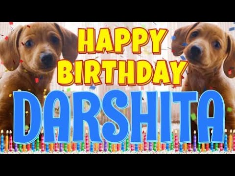 Happy Birthday Darshita! ( Funny Talking Dogs ) What Is Free On My Birthday