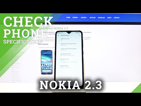 Where Can I Find Phone Specifications on Nokia 2.3 – Device Information