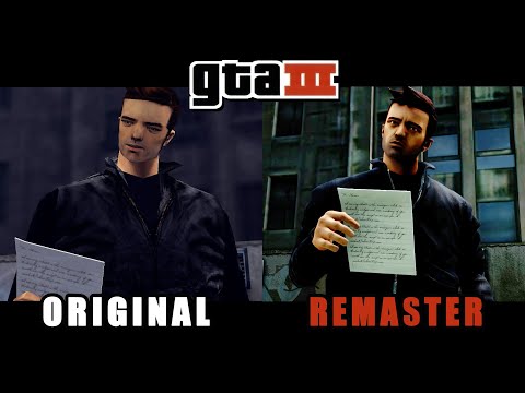 GTA III - Original vs Remaster Comparison