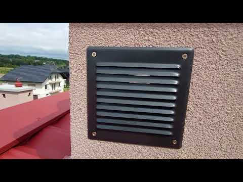 Installing ventilation grilles on a chimney - how to quickly ... trailer