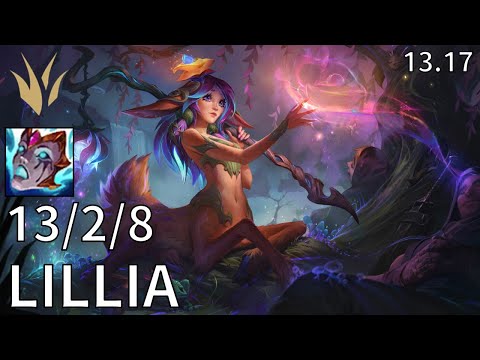 Lillia  Jungle vs Elise - EUW Master | Patch 13.17