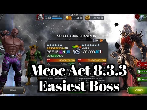 Mcoc Act 8.3.3 Easiest Boss 🔥
