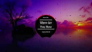 Where Are You Now (audio) || by Zayion McCall