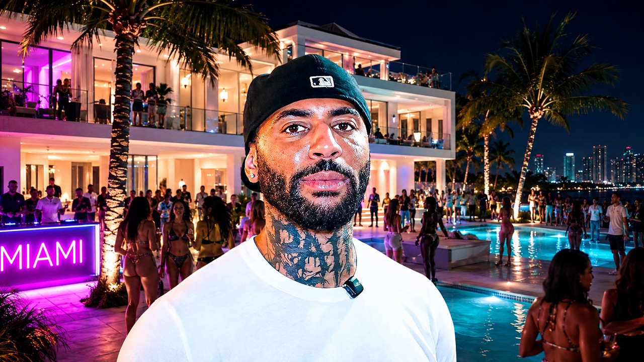 McQueen TAKES OVER Miami Mansion Party...