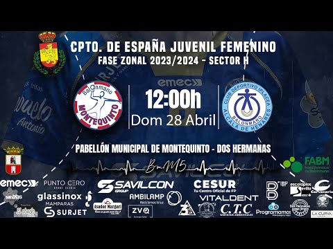 BM Montequinto Savilcon Cdad. de Dos Hermanas VS Club Deportivo Iplacea - Fase de Sector - Grupo H