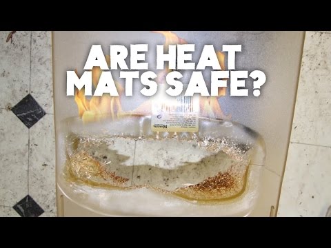 YouTube video about: Can reptile heat mats catch fire?