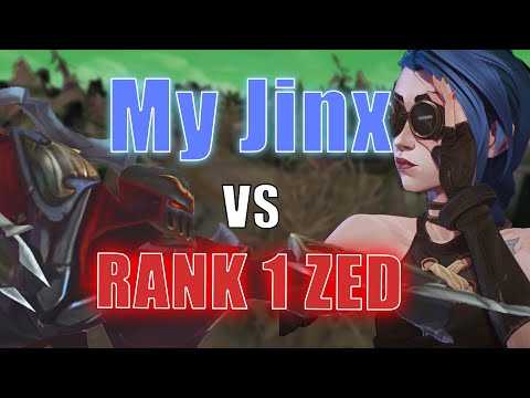 SHIMMER JINX RUNS CIRCLES AROUND RANK 1 ZED
