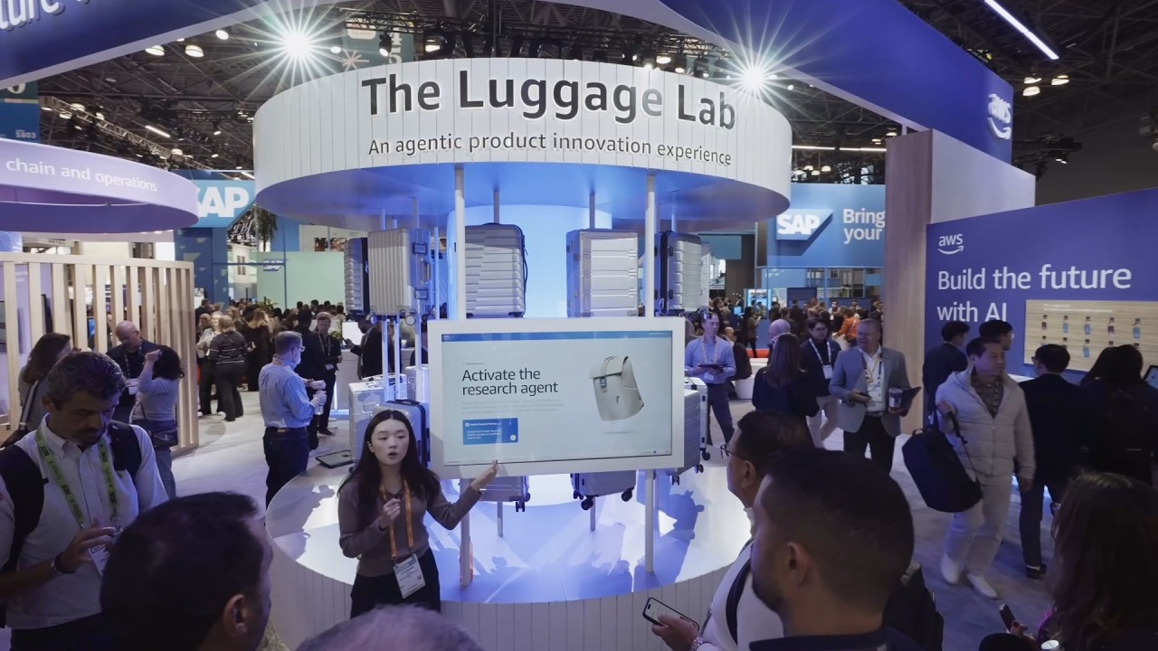 NRF 2026 - AWS Luggage Lab Demo: Accelerate Product Innovation & Time-to-Market with AI | AWS Events