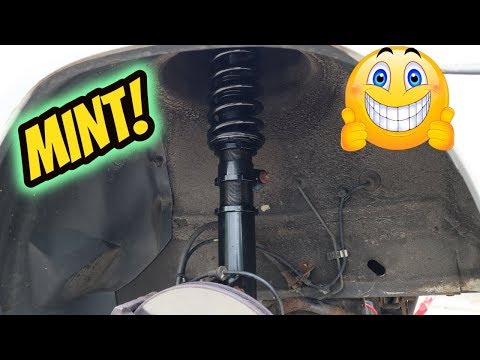 V8 VOLVO 960 COILOVER INSTALL!!